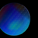 A new silicon wafer delivered to TU Delft researchers to hold the spin qubits (Image: Intel)